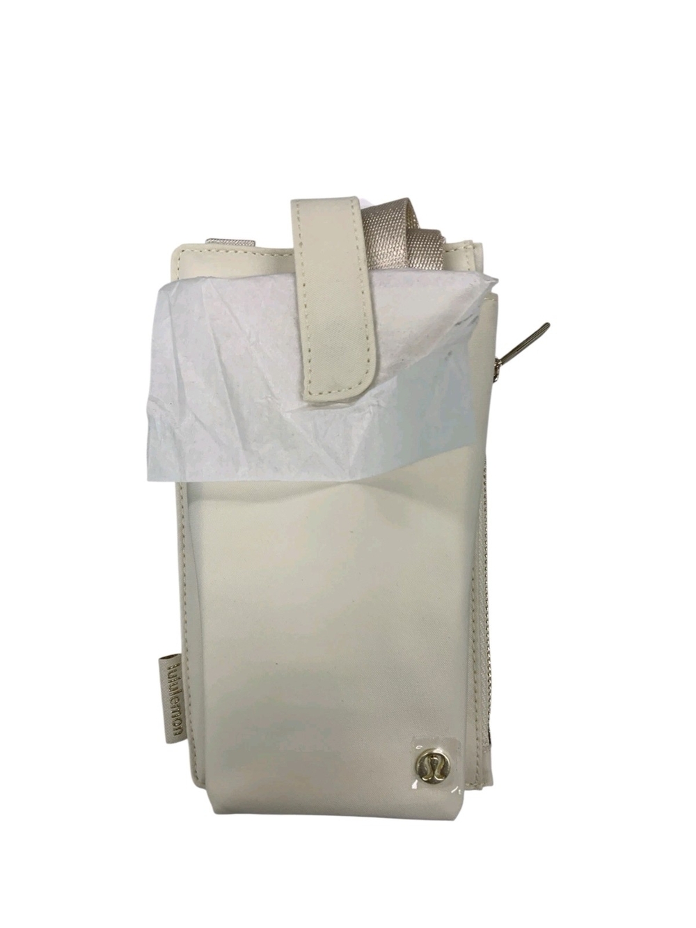lululemon athletica Cream/White Crossbody Phone Bag